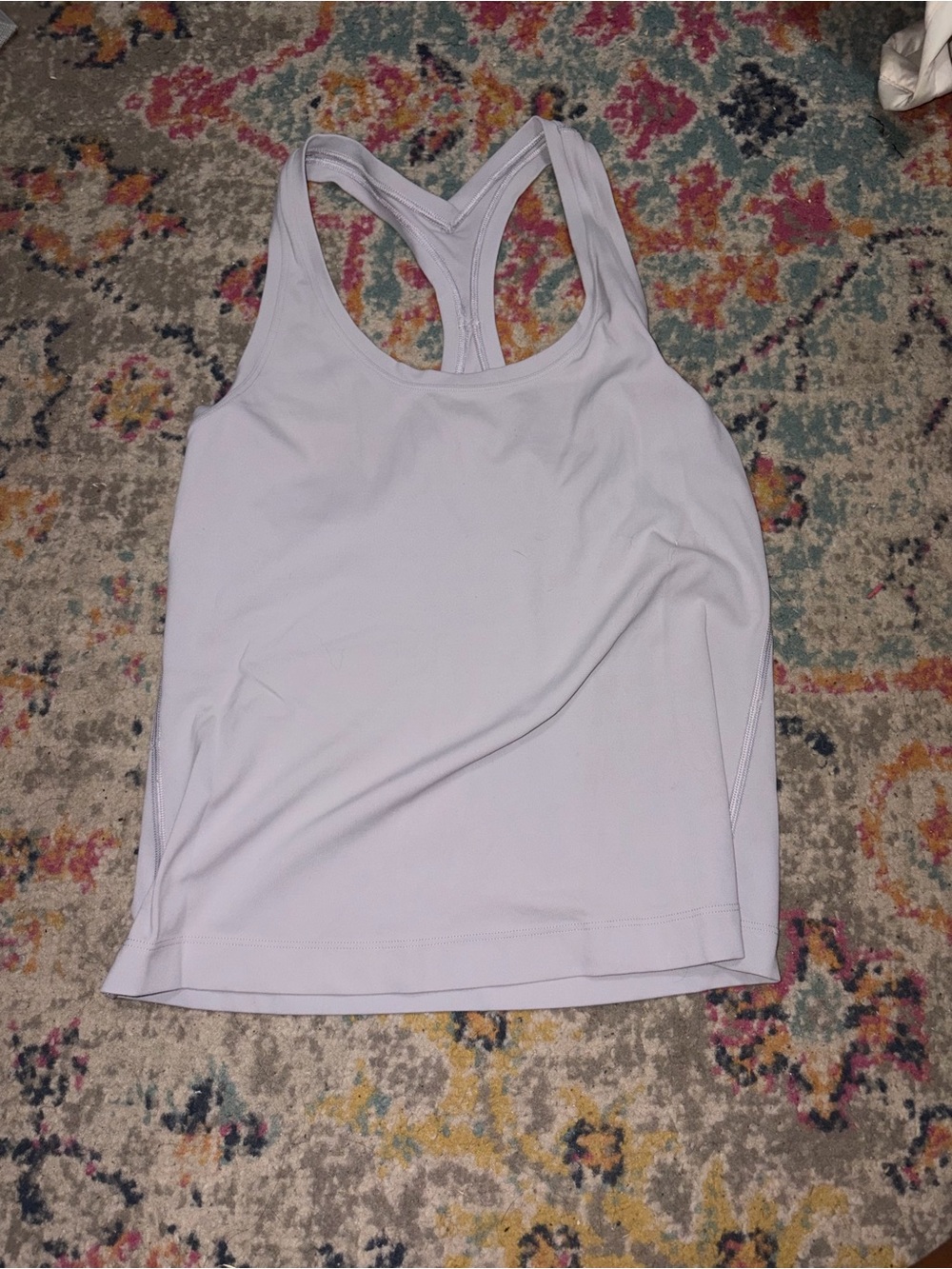 Lululemon align razorback tank top race length in grey